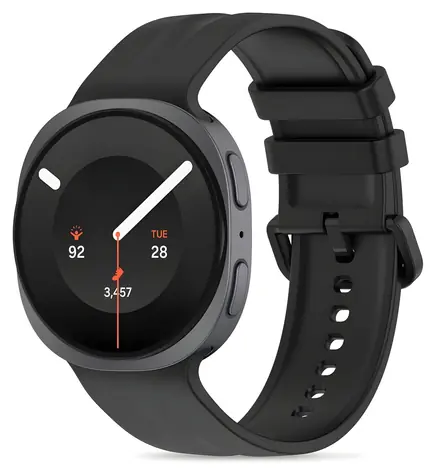 Tech-Protect Silicone Evo Strap černá / Řemínek / Samsung Galaxy Watch 40/44/46 mm / Silikon