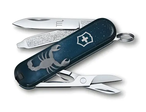 VICTORINOX CLASSIC SD Zodiac Štír / Kapesní nůž / Ocel / Počet funkcí 7 / Délka 58 mm / Limitovaná edice ZODIAC