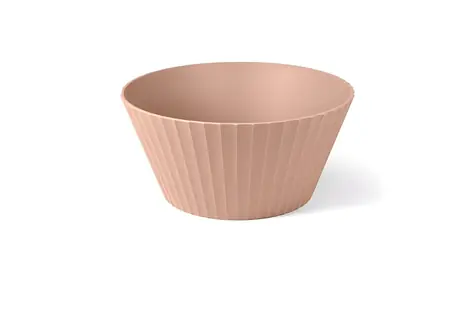 BlimPlus Nettuno L pink sand / Mísa / průměr 25 cm / bez BPA