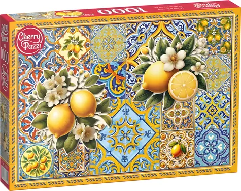 CHERRY PAZZI Puzzle Mozaika léta / 1000 dílků / 70 × 50 cm