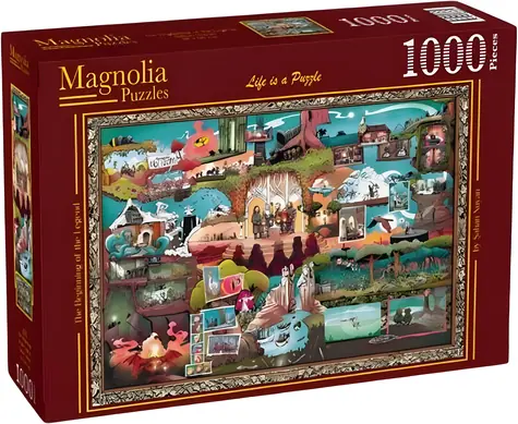 MAGNOLIA Puzzle Počátek legendy / 1000 dílků / 68 x 48 cm