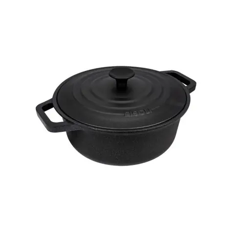 Risoli LE PIGNATTE / Litinový kastrol s poklicí / 20 cm / 1,5 l / indukce