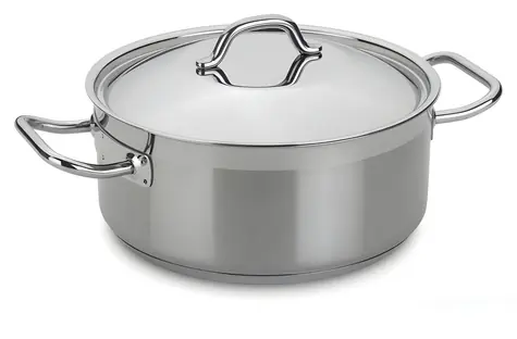 Silampos PROFI TEJO Kastrol s poklicí 24 cm / 4,2 l / nerezová ocel 18/10