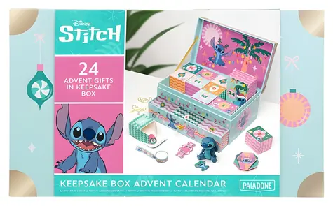 PALADONE Adventní kalendář Stitch Keepsake / Disney / 24 dárků