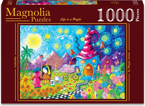 MAGNOLIA Puzzle Artlandia / 1000 dílků / 48 x 68 cm