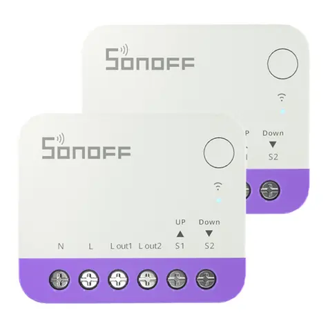 Sonoff MINI-RBS 2 ks / Chytrý spínač rolet / Wi-Fi / Matter