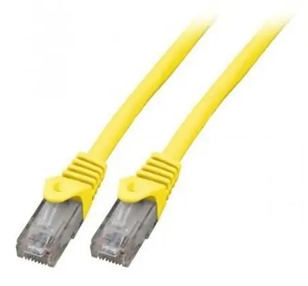 Mercodan Patch kabel UTP CAT6 žlutá / Síťový kabel / UTP / kategorie 6