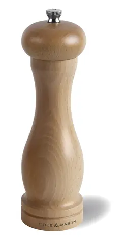 Cole&Mason Beech Capstan / Mlýnek na sůl / bukové dřevo / výška 20 cm