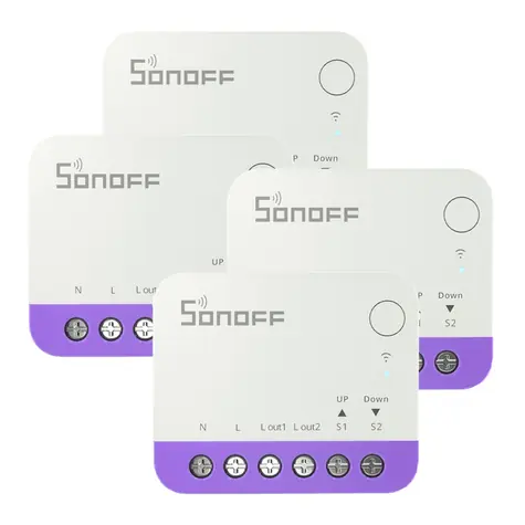 Sonoff MINI-RBS 4 ks / Chytrý spínač rolet / Wi-Fi / Matter