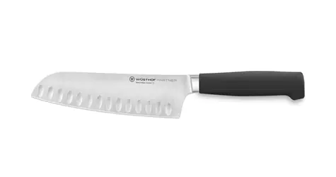 Wüsthof PARTNER / Nůž Santoku / 17 cm / duté výbrusy / plně kovaná ocel