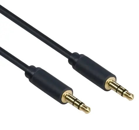 Mercodan PRO Minijack ULTRA SOFT / Audio kabel / 3,5mm Jack-Jack / 1 m