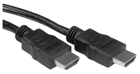 Mercodan HDMI 2.0 kabel černá / Kabel HDMI / 4K / CCS vodič / 1 m
