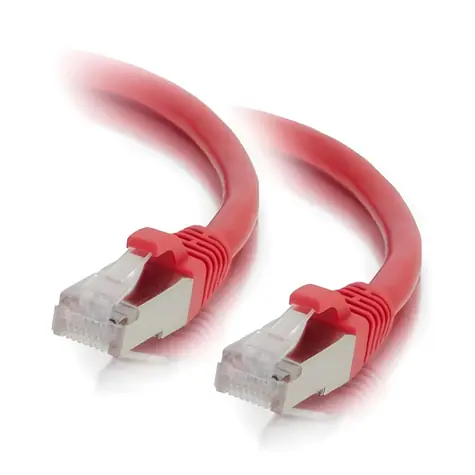 Mercodan Patch kabel Cat6a S/FTP červená / Patch kabel / 2 m