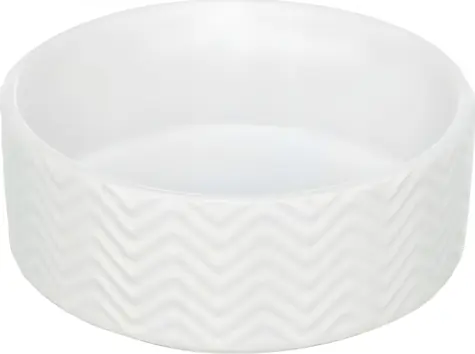 TRIXIE Keramická miska pro psy a kočky / Miska / Keramická / 0,4 l / O 13 cm