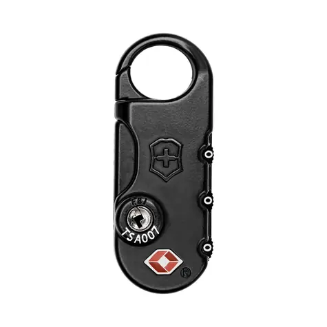 Victorinox Travel Essentials TSA černá / Kombinační zámek / 3 cifry