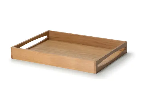 Continenta Dubový podnos / Podnos / dub / 49 x 35 x 6,3 cm