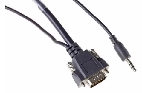 Mercodan VGA kabel se zvukem PRO Micro / Kabel / VGA + audio