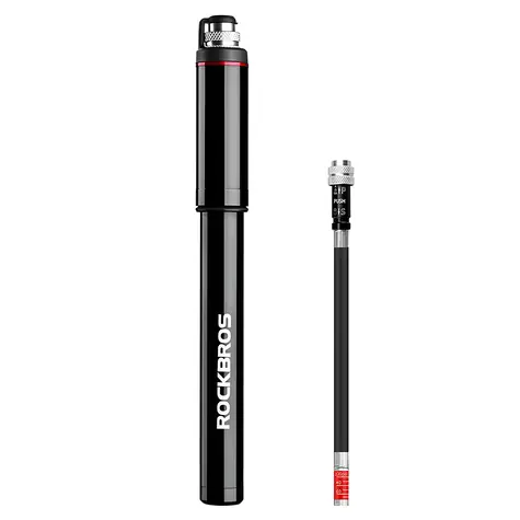 Rockbros SMART-B černá / Mini pumpa na kolo / 150 PSI / Presta a Schrader
