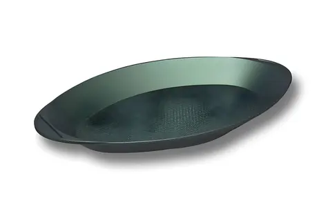 Risoli DR GREEN zelená / Pánev na ryby / nepřilnavý povrch / 46x26 cm