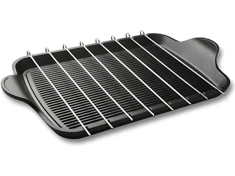 Risoli EXPLORA 47x26 cm / Grilovací pánev / Litý hliník 8 mm / Ecocast3 povrch