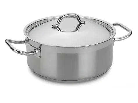 Silampos Profi Tejo / Kastrol s poklicí / 28 cm / 6,7 l / nerez 18/10
