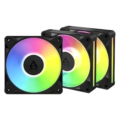 ARCTIC BioniX P14 A-RGB černá 3 ks / Ventilátor / 140 mm / A-RGB / Daisy-chain