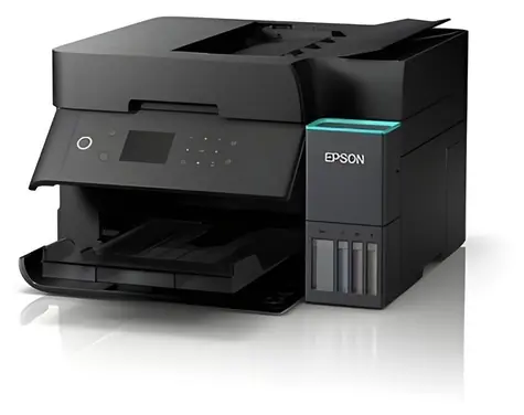 Epson EcoTank ET-3950 černá / Inkoustová multifunkce / A4 / 35ppm / 4800x1200dpi / ADF / USB & LAN & Wi-Fi