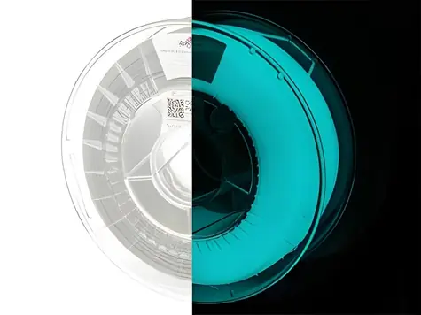 Spectrum PET-G Glow in the Dark modrá / Filament / 1,75 mm / 1 kg