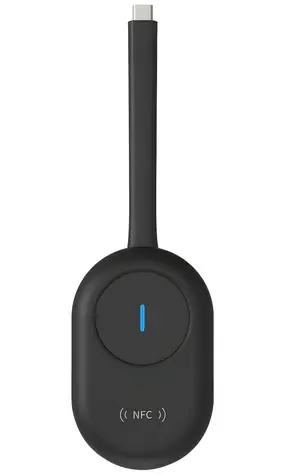 Hikvision Wireless Dongle černá / Bezdrátový dongle pro zrcadlení obrazu / Type-C