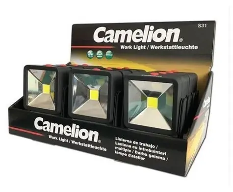 Camelion svítilna 3W COB 200lm / Svítilna / 4x AAA