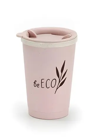 G21 beECO Espresso růžová / Ekologický kelímek / 280 ml
