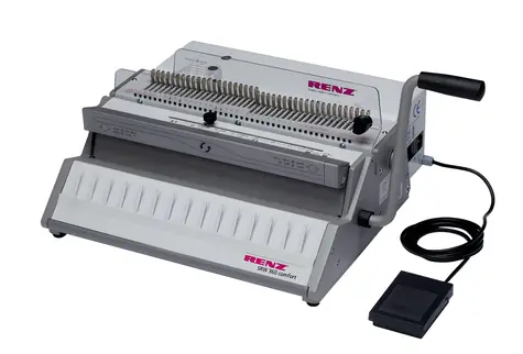 Renz SRW 360 ComfortPlus 3:1 / Vázací stroj / elektrický / A3 / šířka 360 mm / kapacita 140 listů