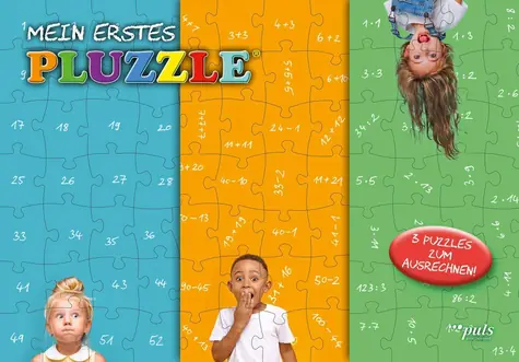 PULS ENTERTAINMENT Puzzle PLUZZLE® Moje první matematika / 3x56 dílků