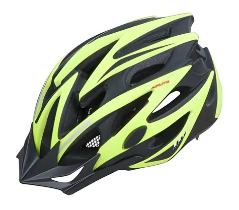 Pro-T Plus Tarifa černo-žlutá fluo / Cyklistická helma / In-mold / M (55-58 cm)