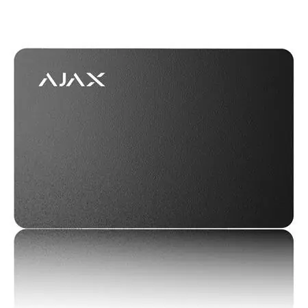 AJAX Pass (100 ks) černá / Bezkontaktní přístupová karta / pro KeyPad Plus a KeyPad TouchScreen
