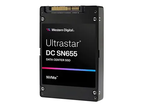 SanDisk Ultrastar SN655 30.72TB / SSD / U.3 / PCIe 4.0 NVMe / 2.5"