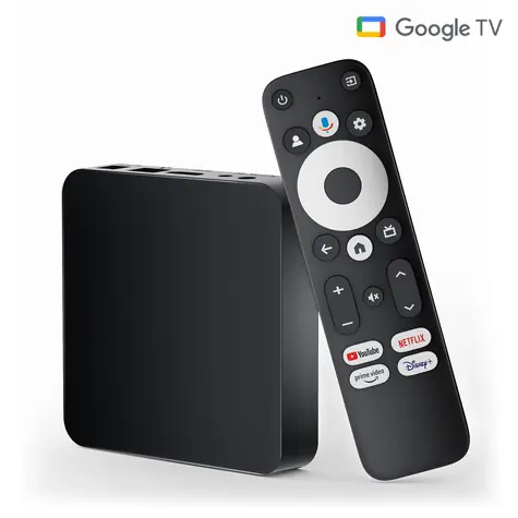 Evolveo Dcolor GD2 / Multimediální box / Google TV / 4K Ultra HD / 32GB / 2GB RAM / Wi-Fi / LAN