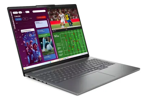 Lenovo IdeaPad Pro 5 16IPH11 šedá (83SK003TCK) / Notebook / 16" 2.8K OLED / Intel Core Ultra 7 356H / 32GB / 1TB SSD