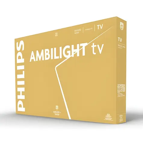 85" Philips 85MLED910/12 černá / Televizor / QD-Mini LED / 4K UHD / Ambilight / Wi-Fi 5 / BT 5.2