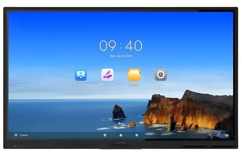 86" HIKVISION Interaktivní dotykový panel / Dotykový panel / 4K / Android 13 / 8GB/64GB / IR dotyk 40 bodů