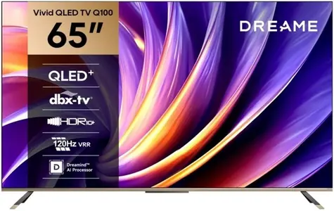 65" Dreame 65Q100 černá / Televize / QLED / 4K UHD / HDR10+ / Google TV / 20W repro