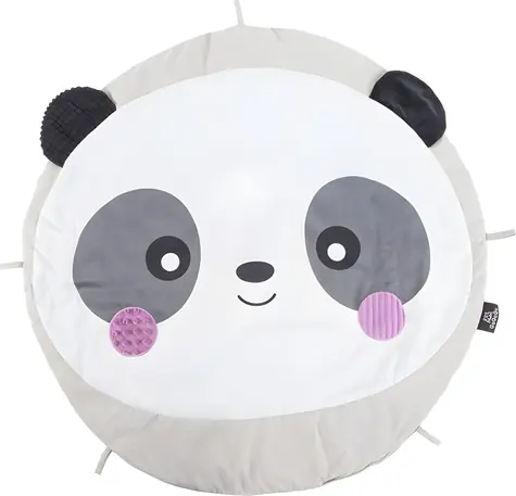 GaGa's Smyslová hrací podložka Panda / Hrací podložka / O 90 cm / bez plastů