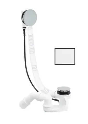 Villeroy & Boch Odpadová a přepadová souprava alpská bílá / Odpadová a přepadová souprava / 200 x 315 x 130 mm