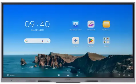 86" HIKVISION IFP (DS-D5A86RB/A3) / Dotykový panel / 4K / Android 14 / 8GB/128GB / 400 nit / 50 bodů