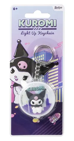 BLUESKY Klíčenka Kuromi svítící / Klíčenka / Licenční motiv Sanrio