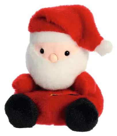 AURORA Plyšový Santa Claus / Palm Pals / 13 cm / Plyš