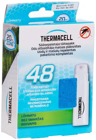 ThermaCell Náhradní náplň proti komárům / Náplň / Výdrž 48 hodin