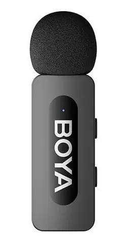 Boya BY-V1 V2.0 1TX+1RX / Bezdrátový mikrofonní systém / 1x vysílač / 1x přijímač