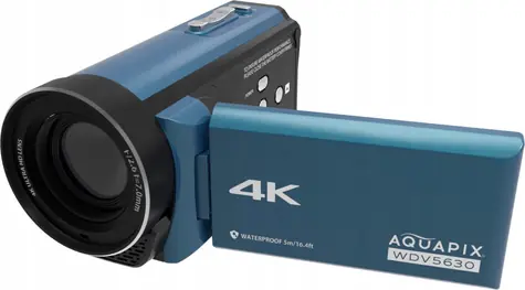 Easypix Aquapix WDV5630 šedomodrá / Videokamera