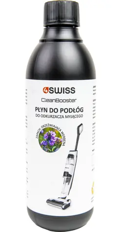4Swiss Čisticí prostředek do mycího vysavače Verbena / Čisticí prostředek na podlahy / 0,5 l